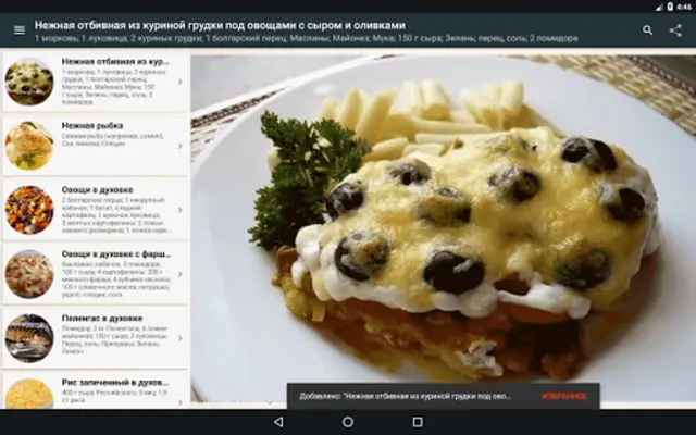 Духовка – лучшие рецепты android App screenshot 4